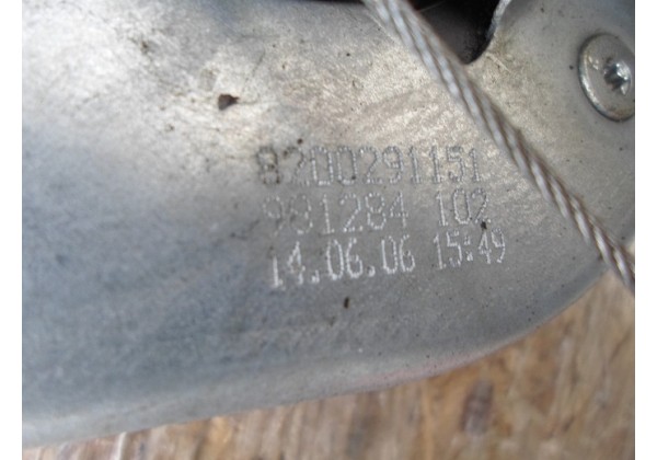склопідйомник електричний, лівий задній Renault Clio III, 8200291151, хетчбек